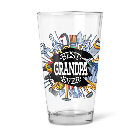 16oz Beer Glass Best Ever