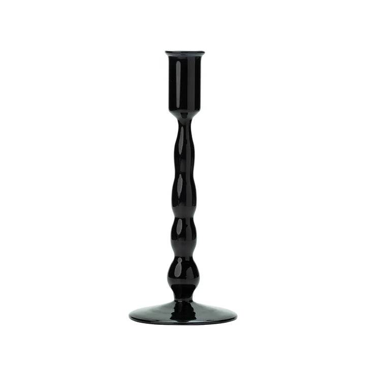 Carina Black Candle Holder