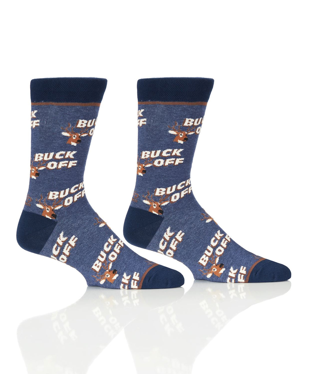 Buck Off Mens Sock