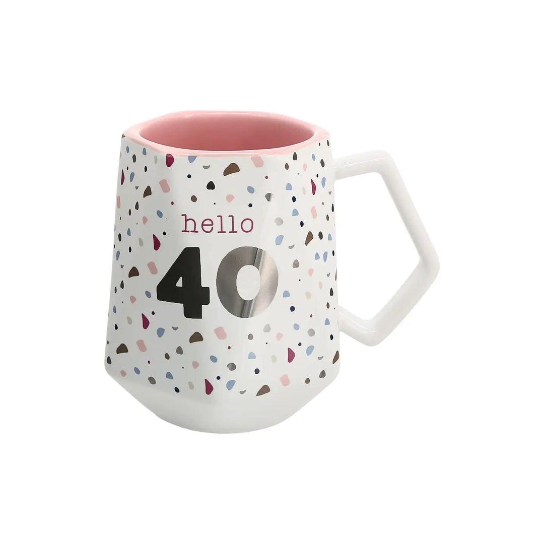 17oz Hello Geometric Mug