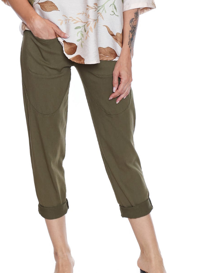 Capri Pull On Pant