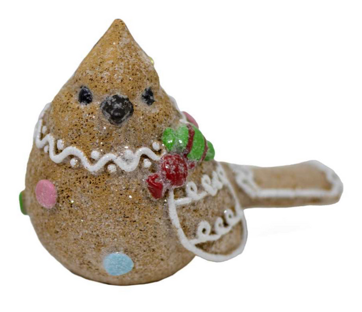 Gingerbread Bird Ornament