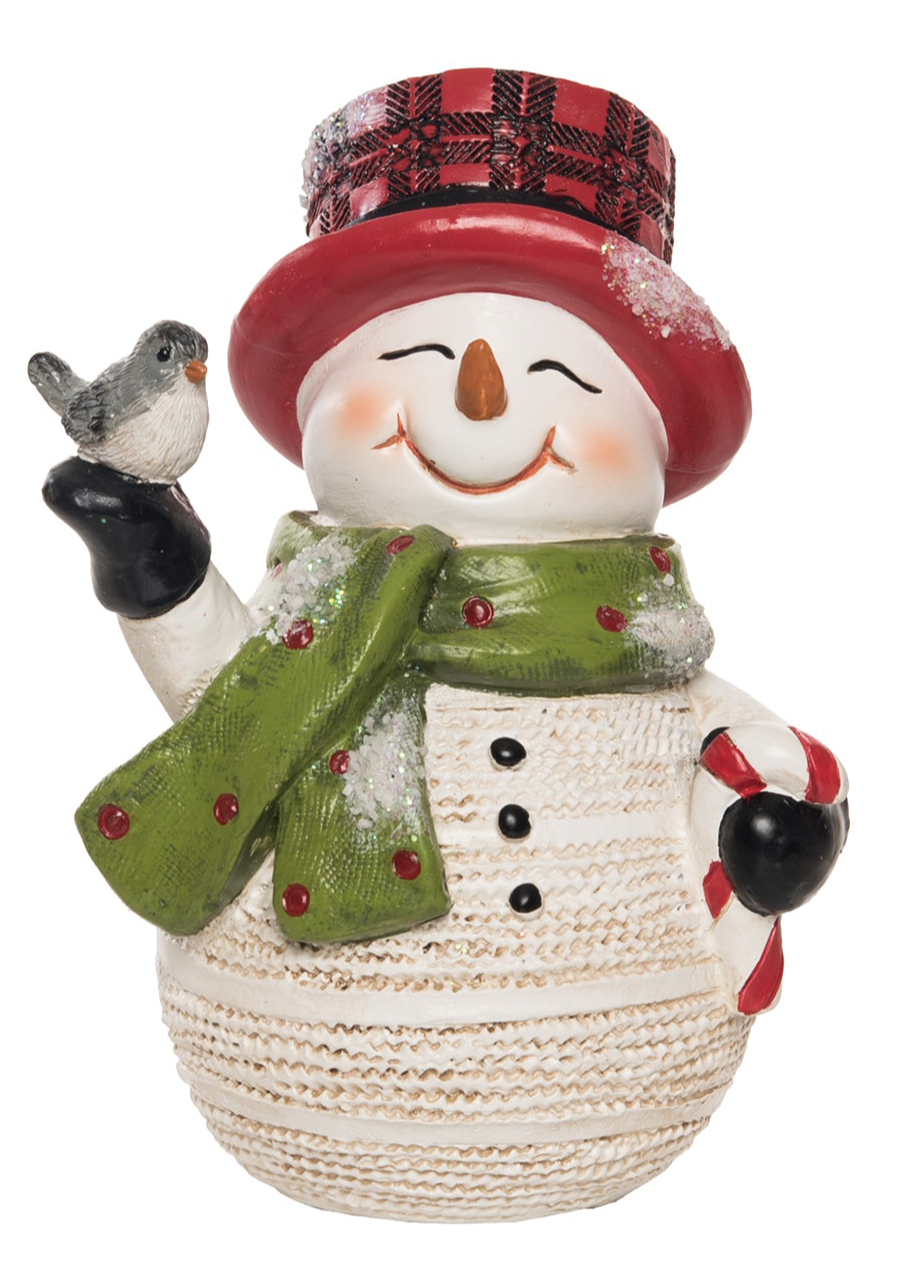 Resin Cutie Snowman Figurines
