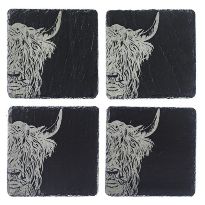 4 Slate Coasters