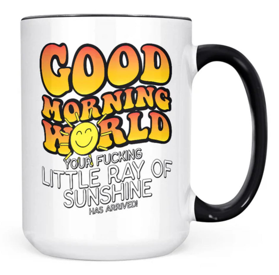 Good Morning World 15oz Mug