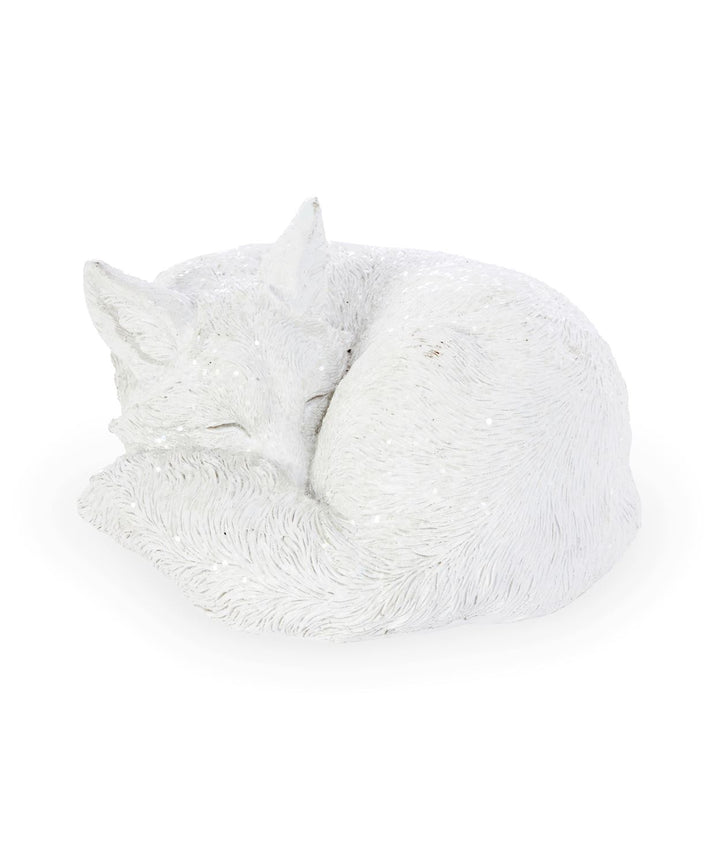 White Fox Figurine