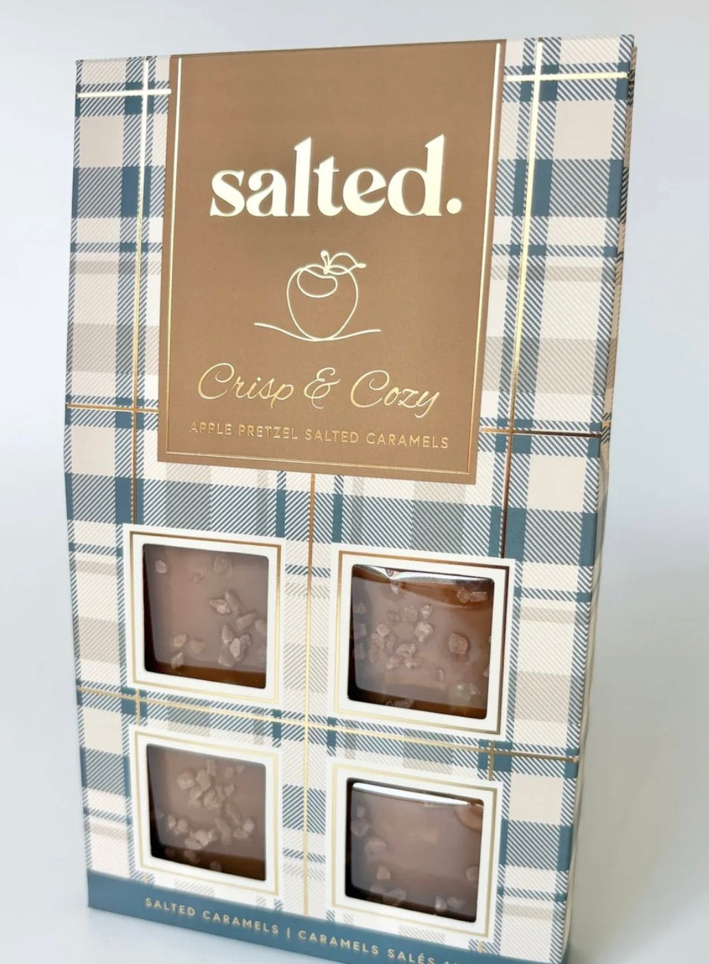4pc Crisp & Cozy Window Salted Caramels