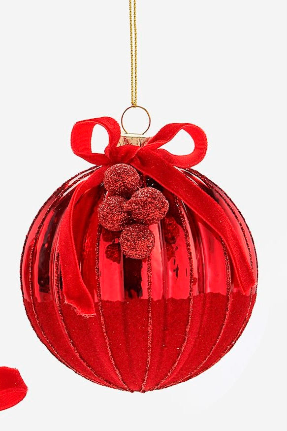 Red Bow Ornament