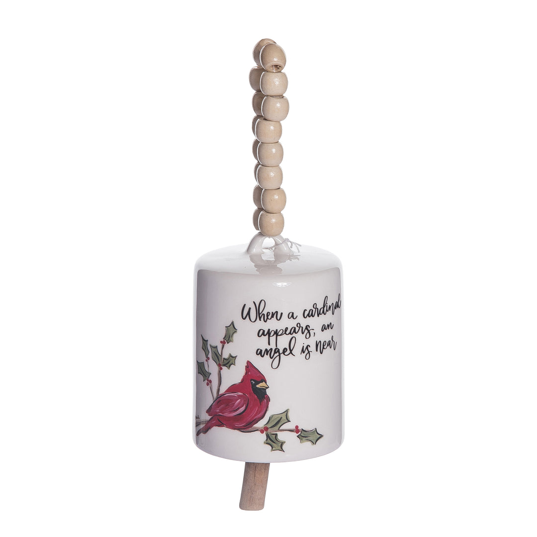 Ceramic Cardinal Bell