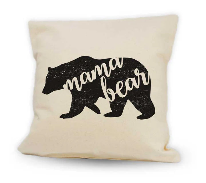 12x12” Bear Mini Pillow