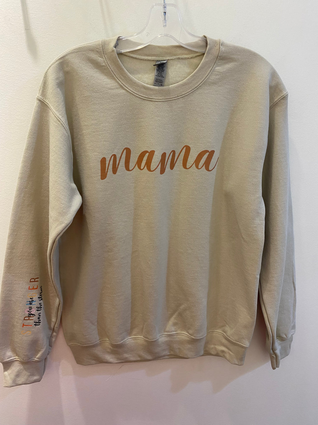 Mama Beige Sweater