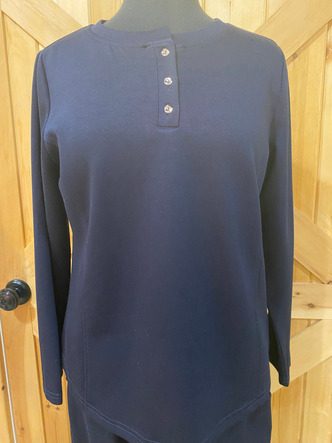 Long Sleeve Button Front Sweater