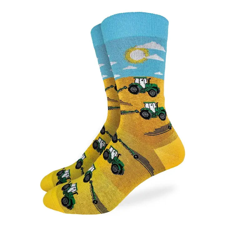 Men’s Tractor Plowing Socks