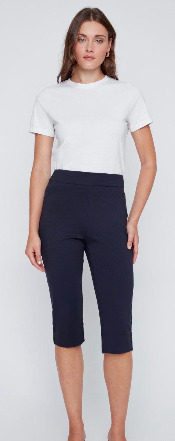 Pull On Capri