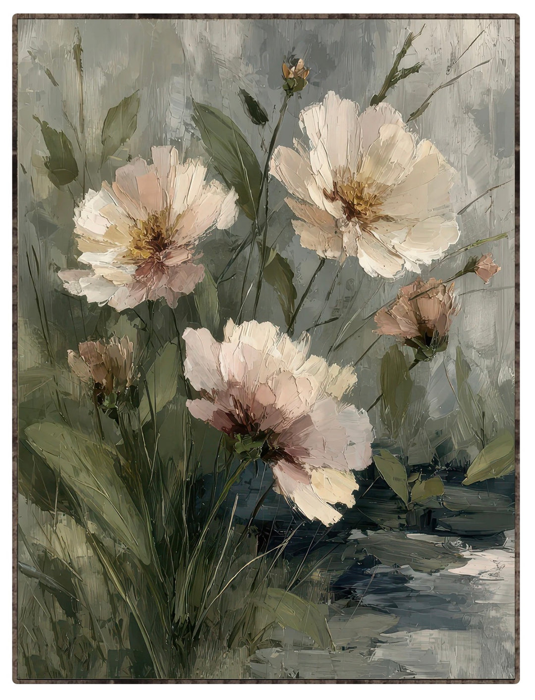 9043 Flower By The Pond