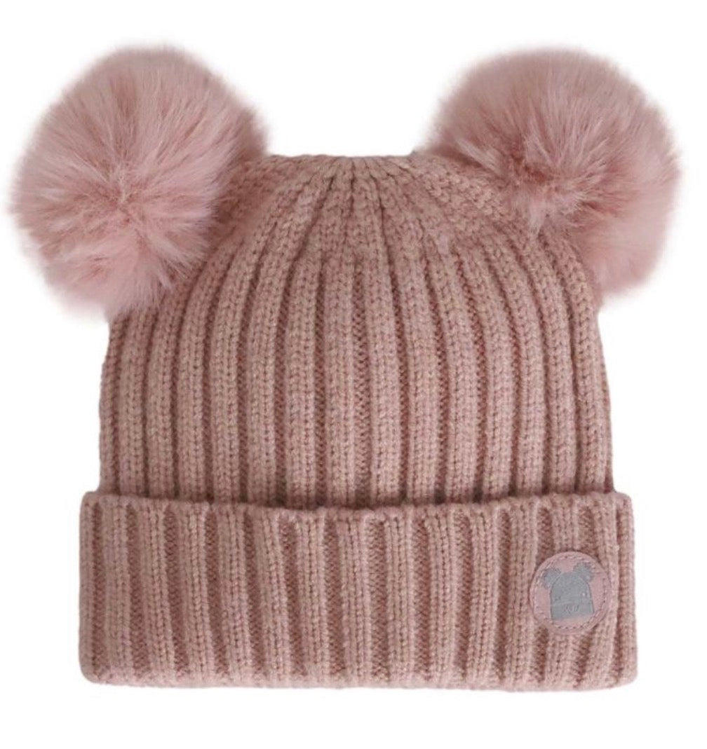 O/S Double Pom Toque