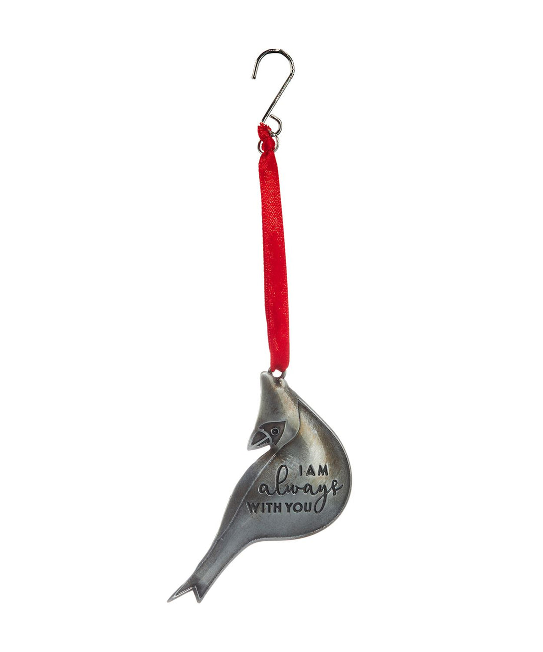 Cardinal Metal Ornament