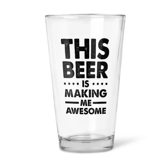 16oz Beer Glass This Beer Makes Me