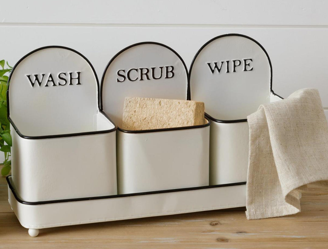 Wash, Wipe & Scrub Container