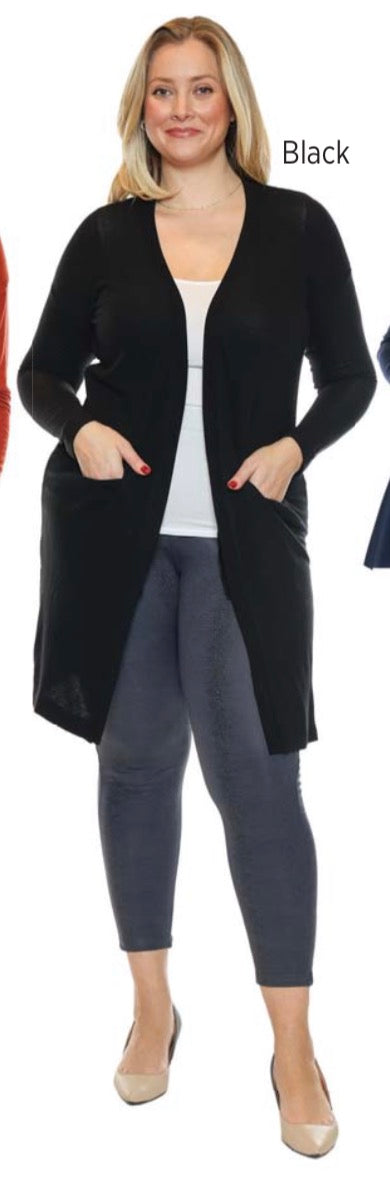 Long Knit Cardigan