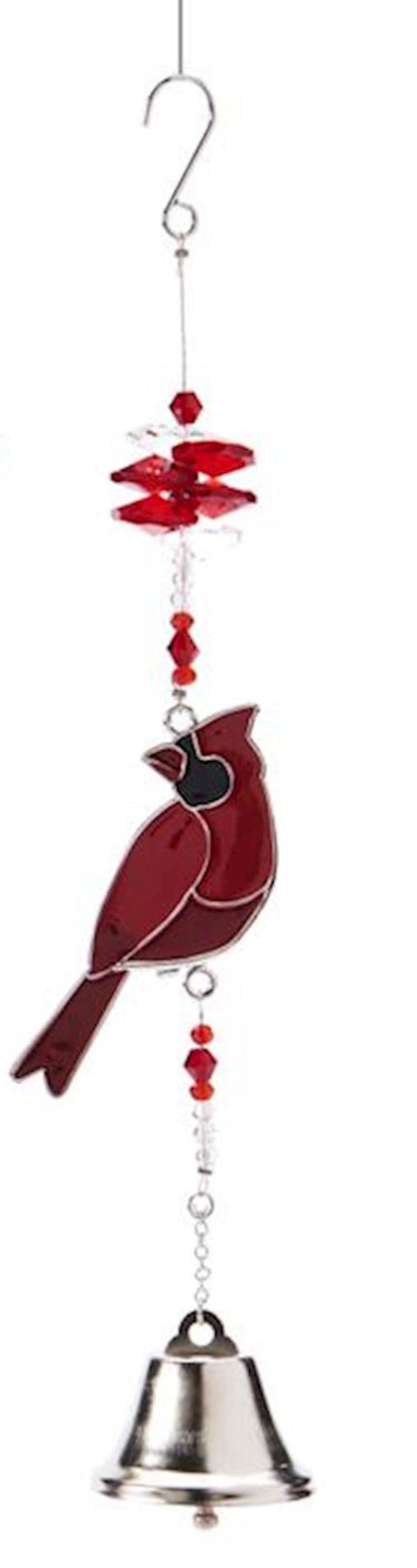 Glass Cardinal Ornament