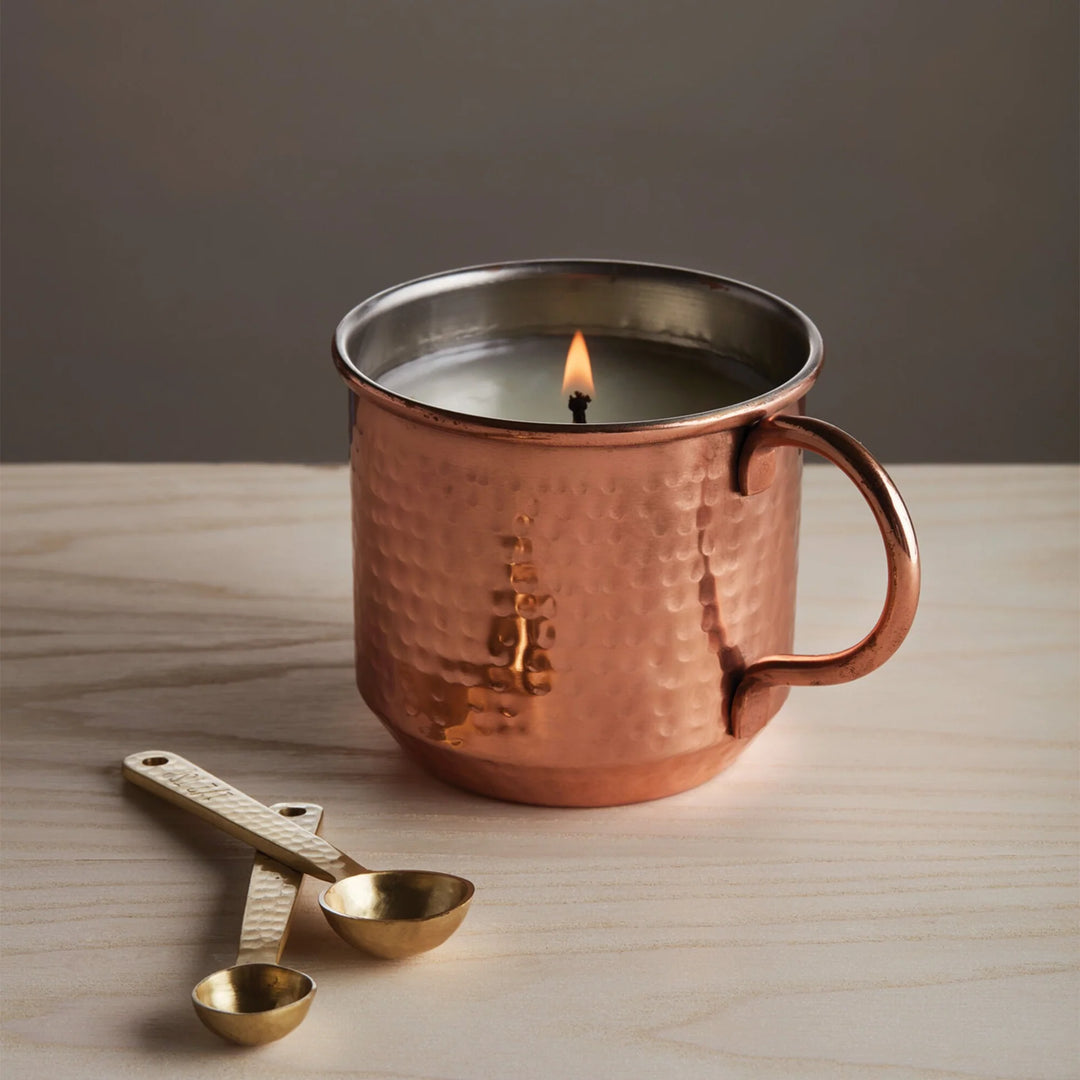 Simmered Cider Copper Candle Mug