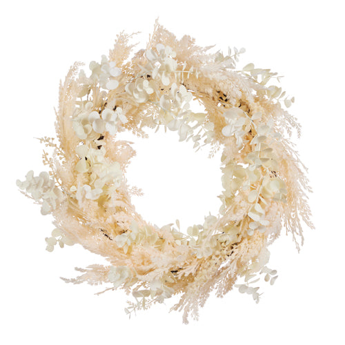 24” Mixed Lunaria Wreath