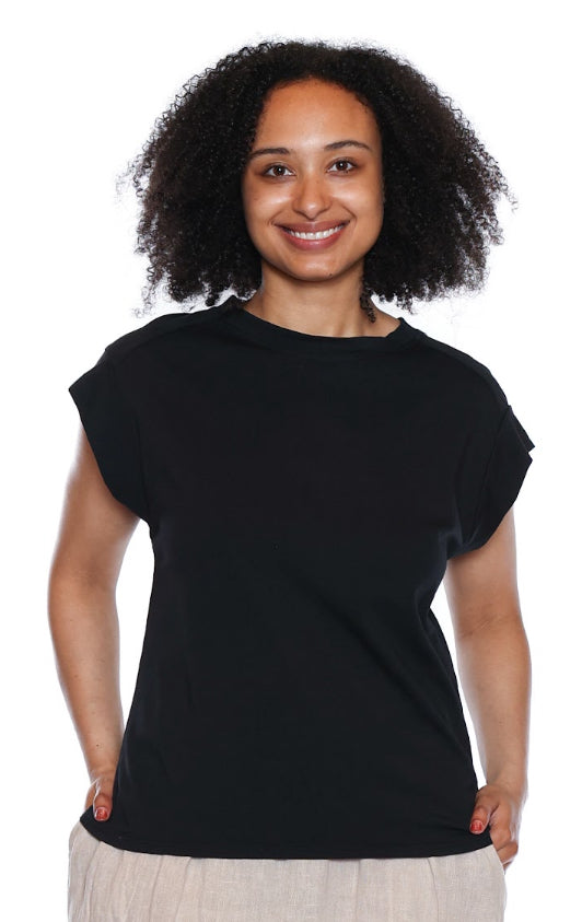 Straight Neck Basic Top