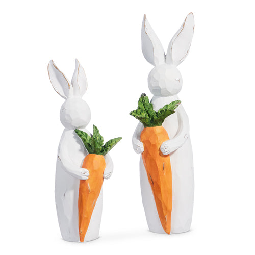Carved Bunnies W/Carrot