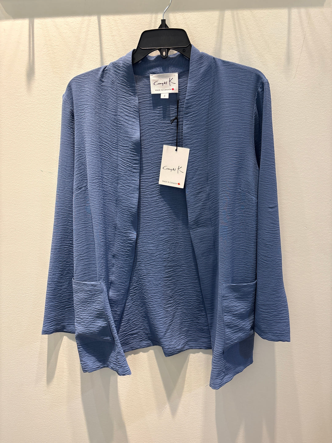 Indigo Open Cardigan
