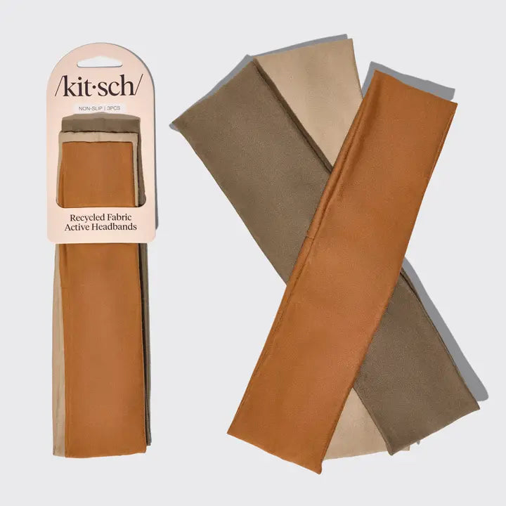 Kitsch 3pc Fabric Active Headband