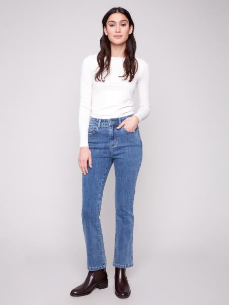 Bootcut Stretch Denim Pant