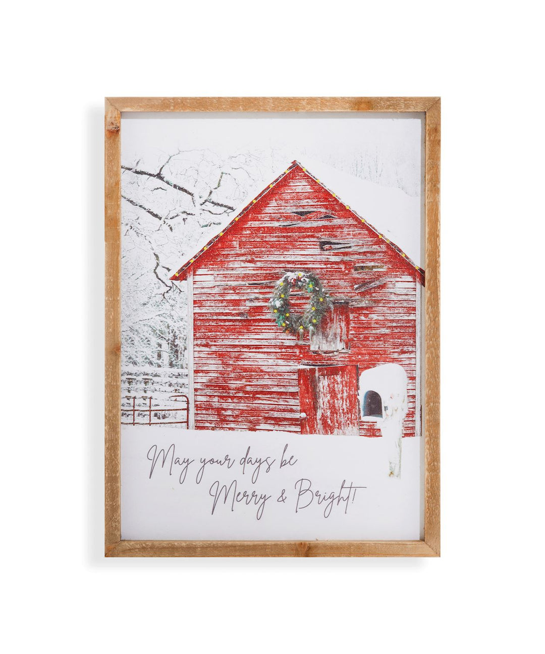 Christmas Barn Sign