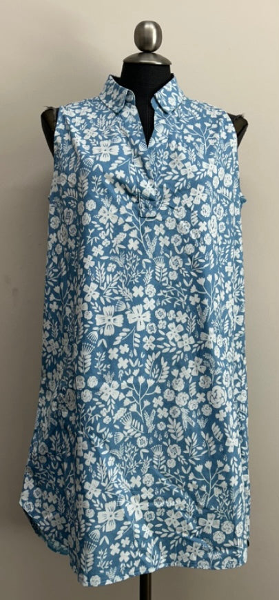 Floral Collared Dress