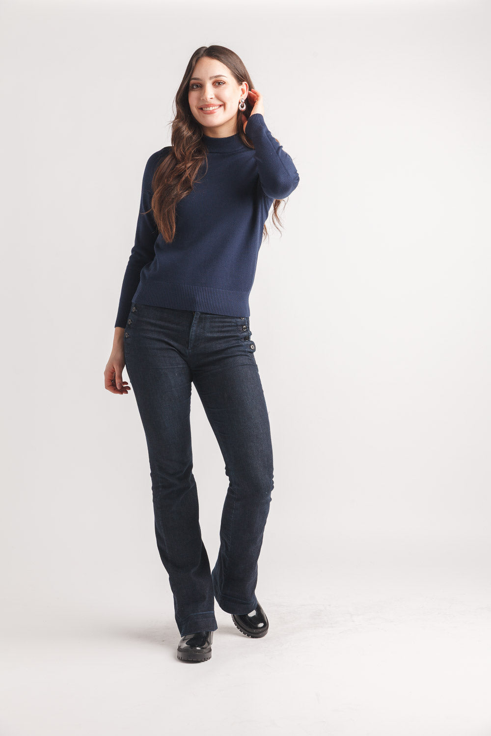 Essential Mock Neck Sweater