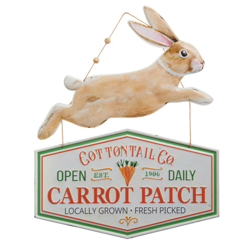 19” Cottontail Co Sign
