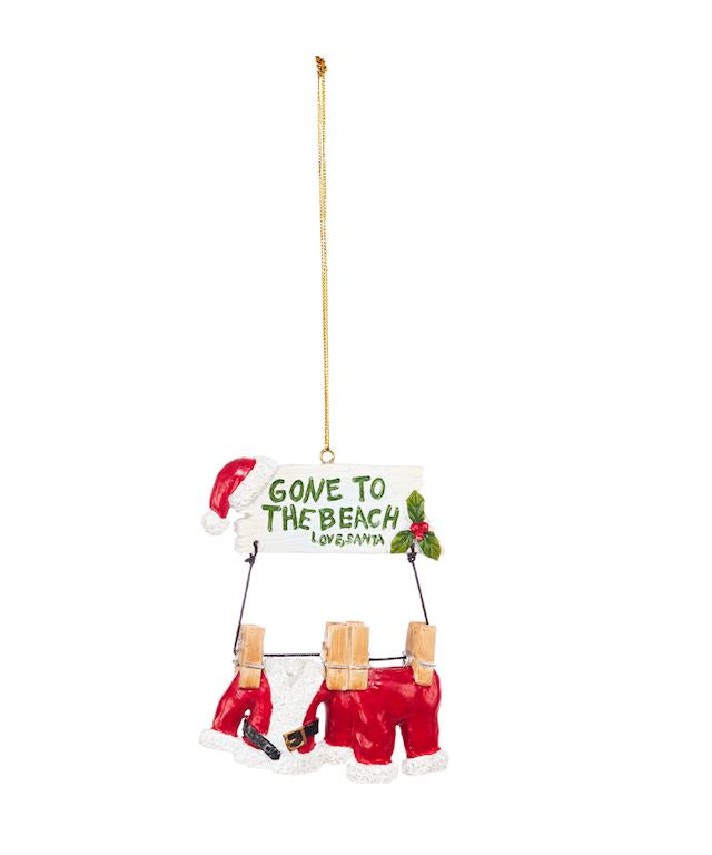 Christmas Beach Ornament