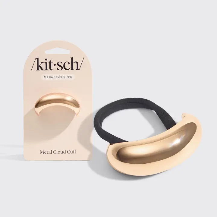 Kitsch Gold Metal Cloud Cuff