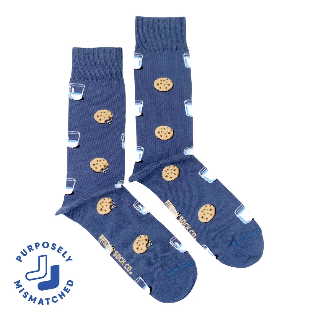 Milk & Cookies Mens Socks
