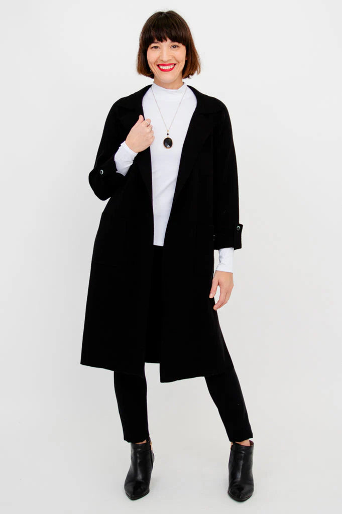 Delaney Black Cardigan