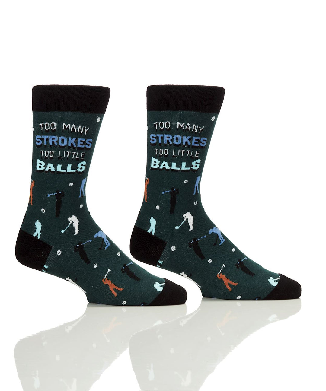 Golf Stroke Mens Socks