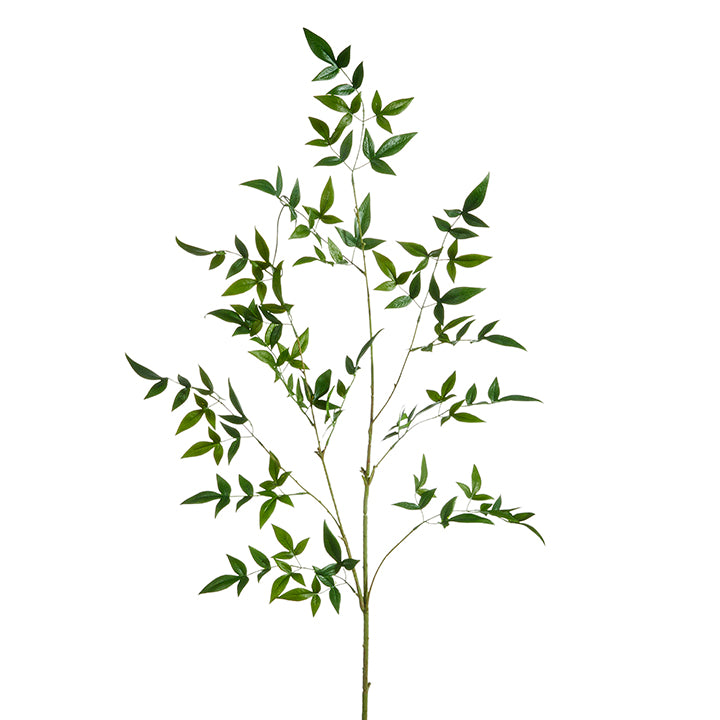 53” Green Leaf Branch