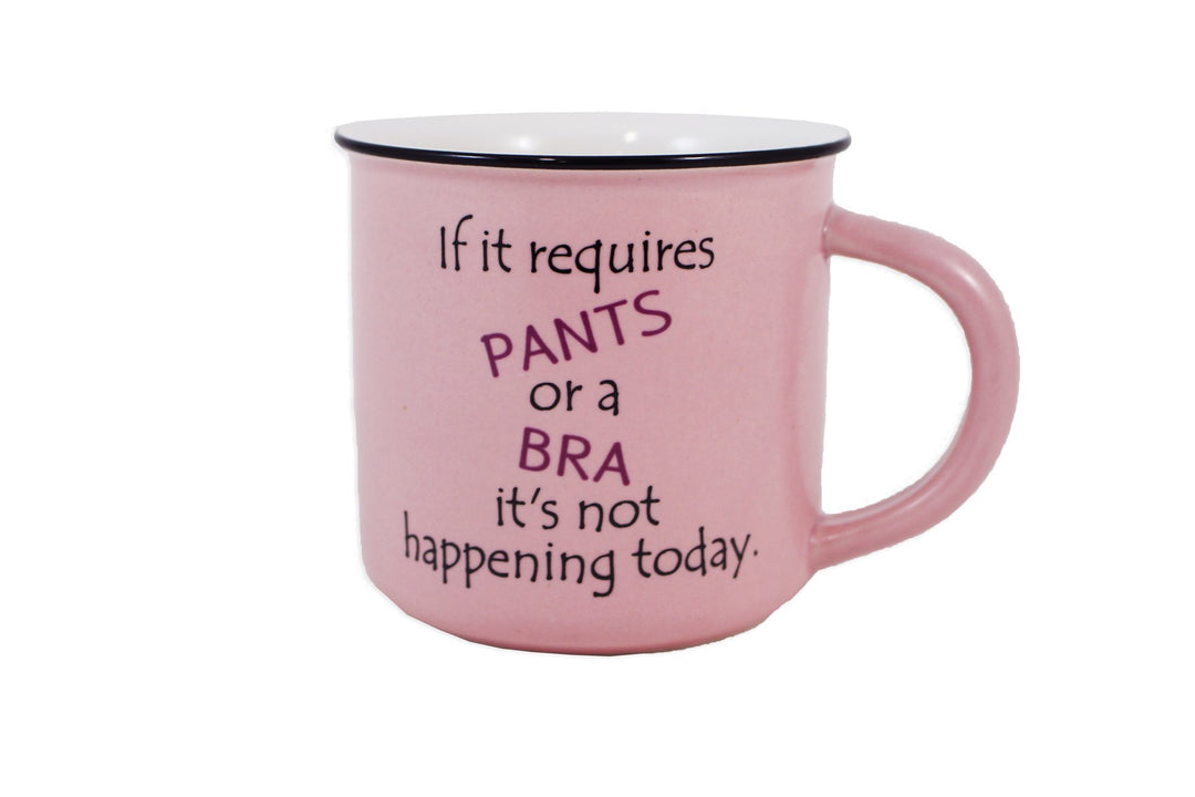 14oz Pants Or Pink Mug