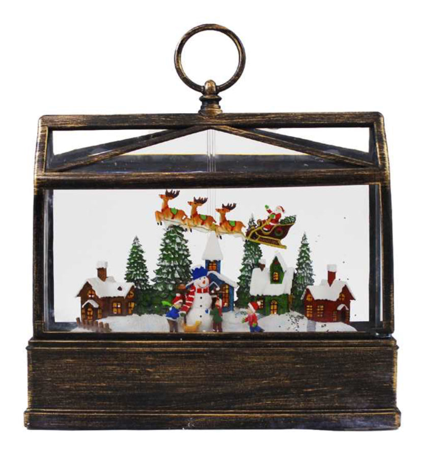 LED Sunroom Christmas Water Lantern