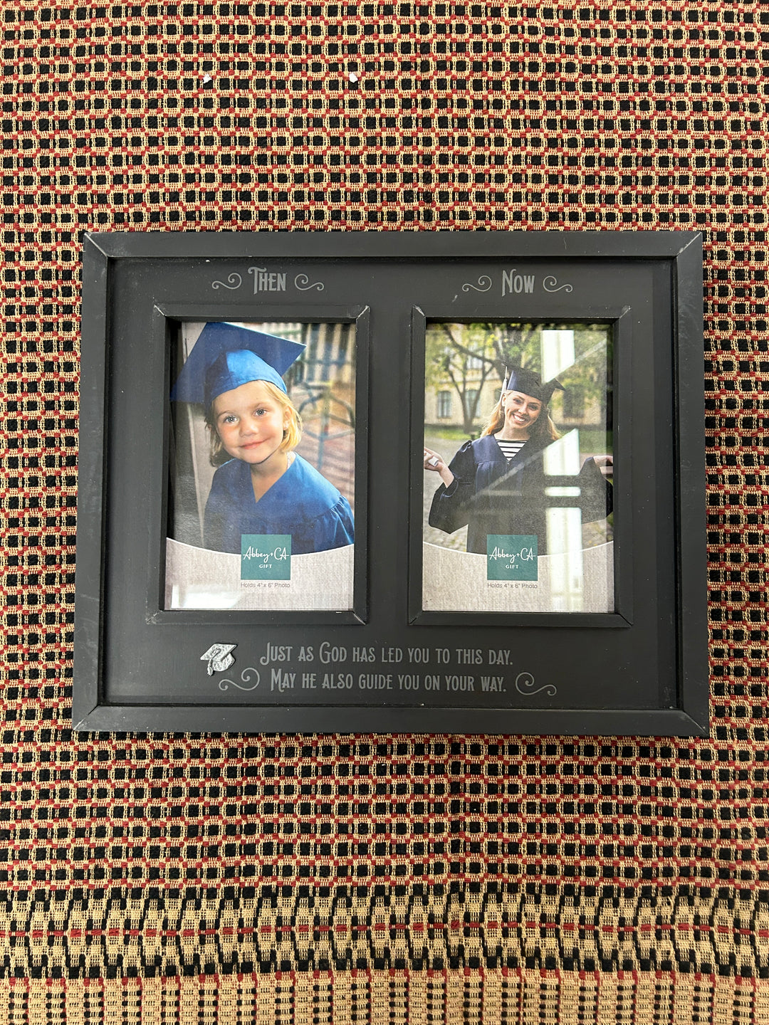 Graduation Then & Now Frame