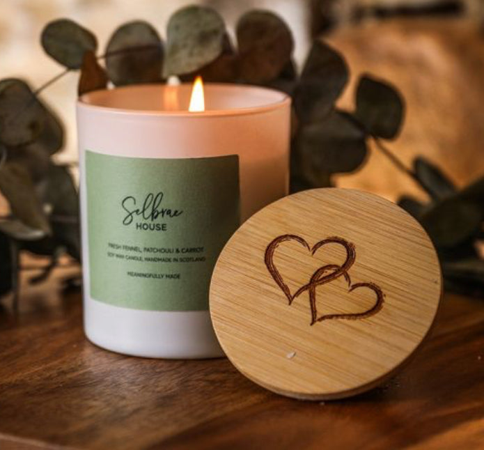 White Fresh Fennel & Patchouli Candle