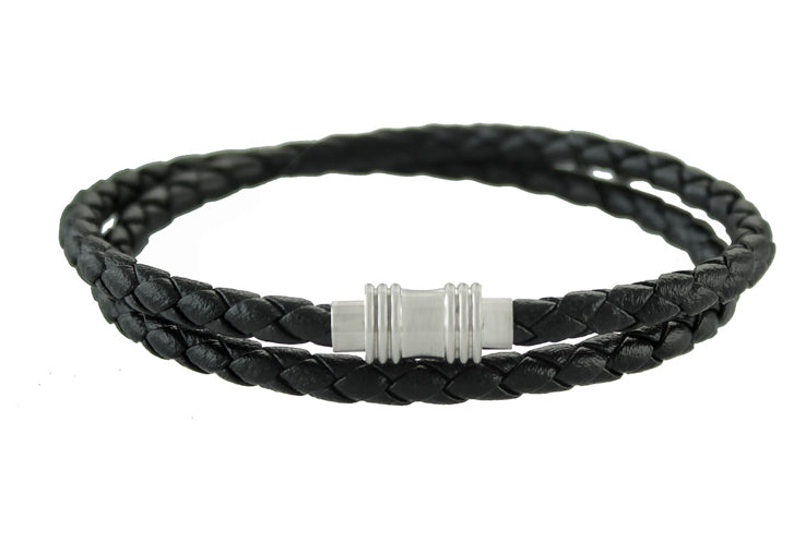 Leather Double Layer Men’s Bracelet