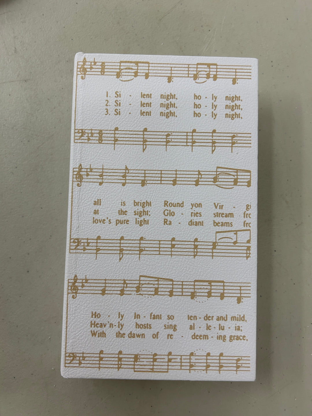 Music Note Book Box