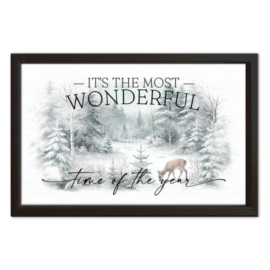 It’s The Most Wonderful Time Sign 10x14”