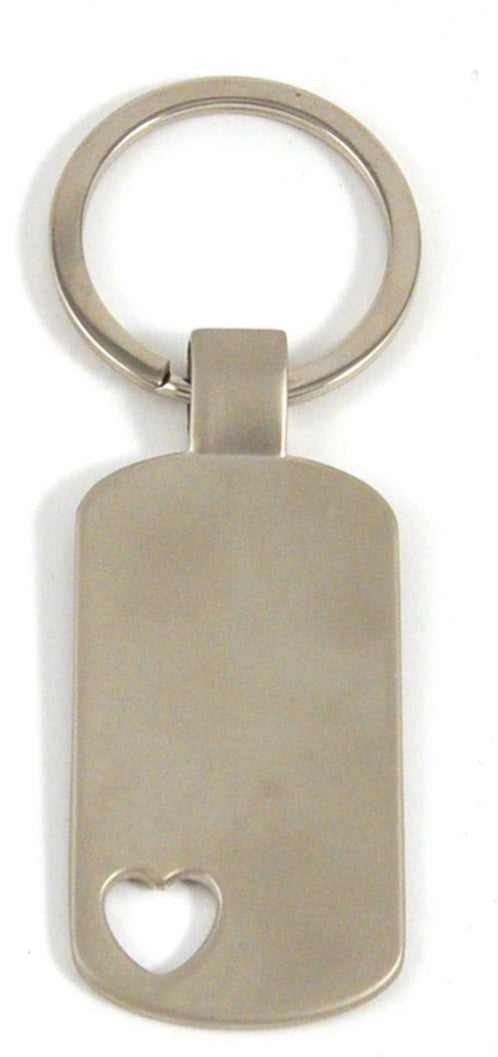 Heart Cut Out Keychain